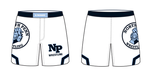 North Penn Wrestling Sublimated Fight Shorts - Design 2