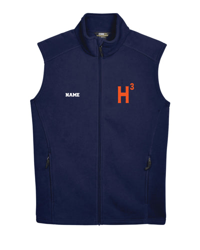 H3 Field Hockey Fleece Vest - Navy - 5KounT