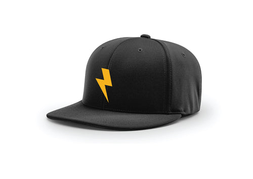 Lightning Lax Flexfit Cap - Black - 5KounT2018