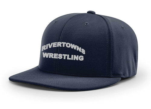 Rivertowns Wrestling Flexfit Cap - Navy - 5KounT
