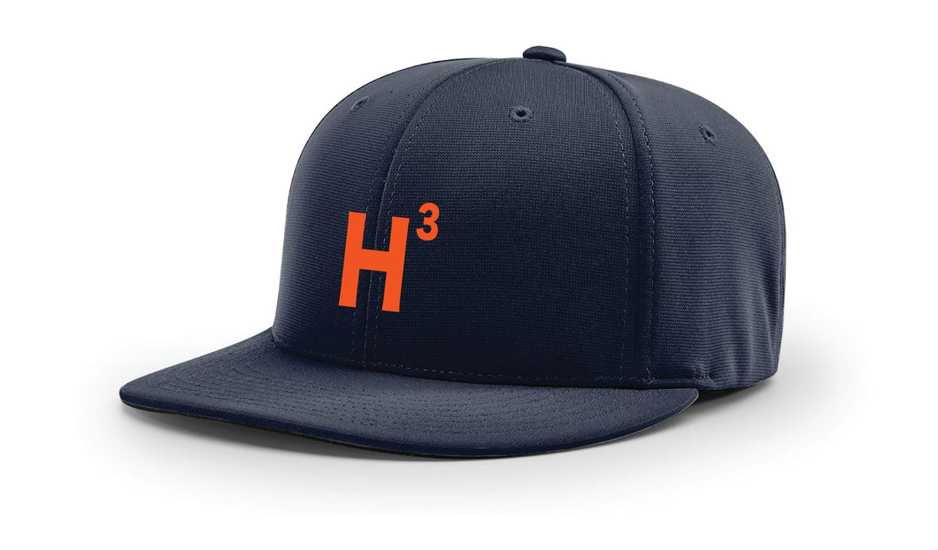 H3 Field Hockey Flexfit Cap - Navy