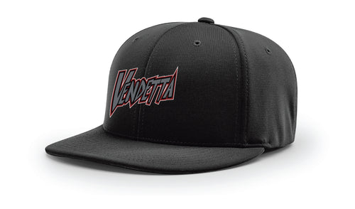 Vendetta Softball Flexfit Cap - Black
