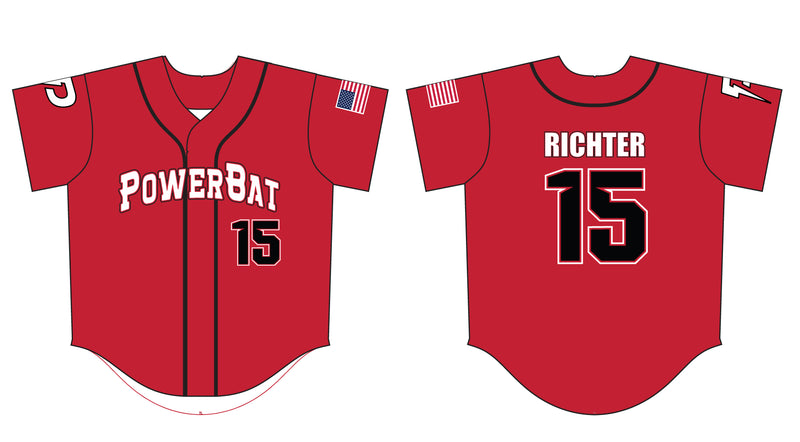 Titans Baseball Sublimated Game Jersey - Design 2 - 5KounT