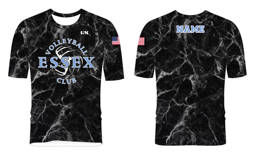 Essex Volleyball Sublimated Practice Shirt - Black Marble - 5KounT2018