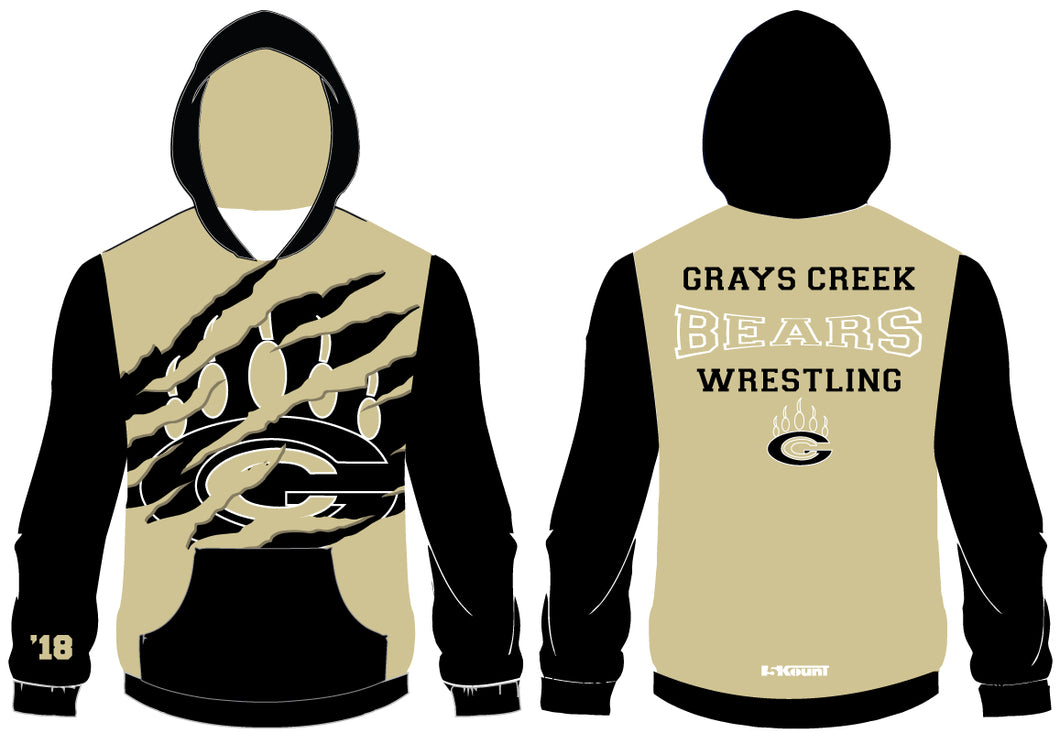 Grays Creek Wrestling Sublimated Hoodie - 5KounT