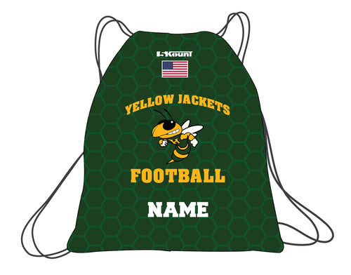 Yellow Jackets Football Sublimated Drawstring Bag - 5KounT2018