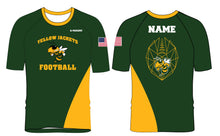 Yellow Jackets Football Sublimated Practice Shirt - Design 1 - 5KounT2018