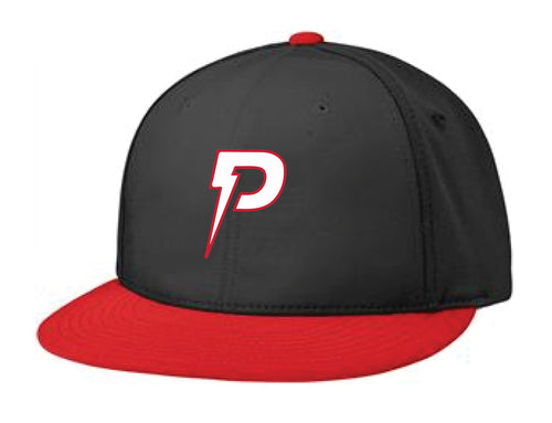 PowerBat Baseball Flexfit Cap - Black/Red - 5KounT