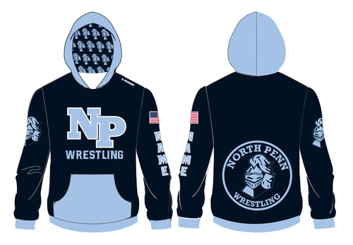 North Penn Wrestling Sublimated Hoodie (Design 4) - 5KounT