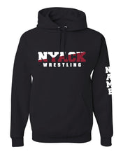 Nyack Wrestling Russell Athletic Cotton Hoodie - Black