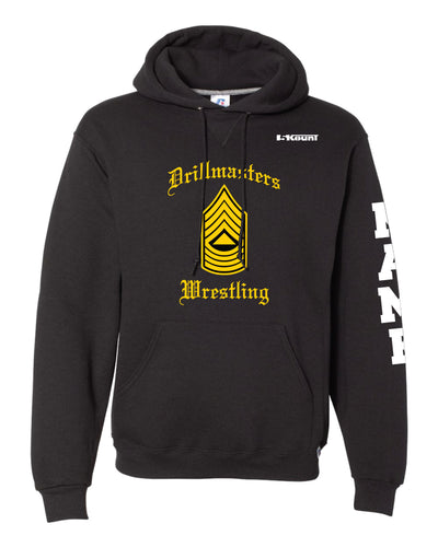 Drill Masters Wrestling Russell Athletic Cotton Hoodie - Black - 5KounT