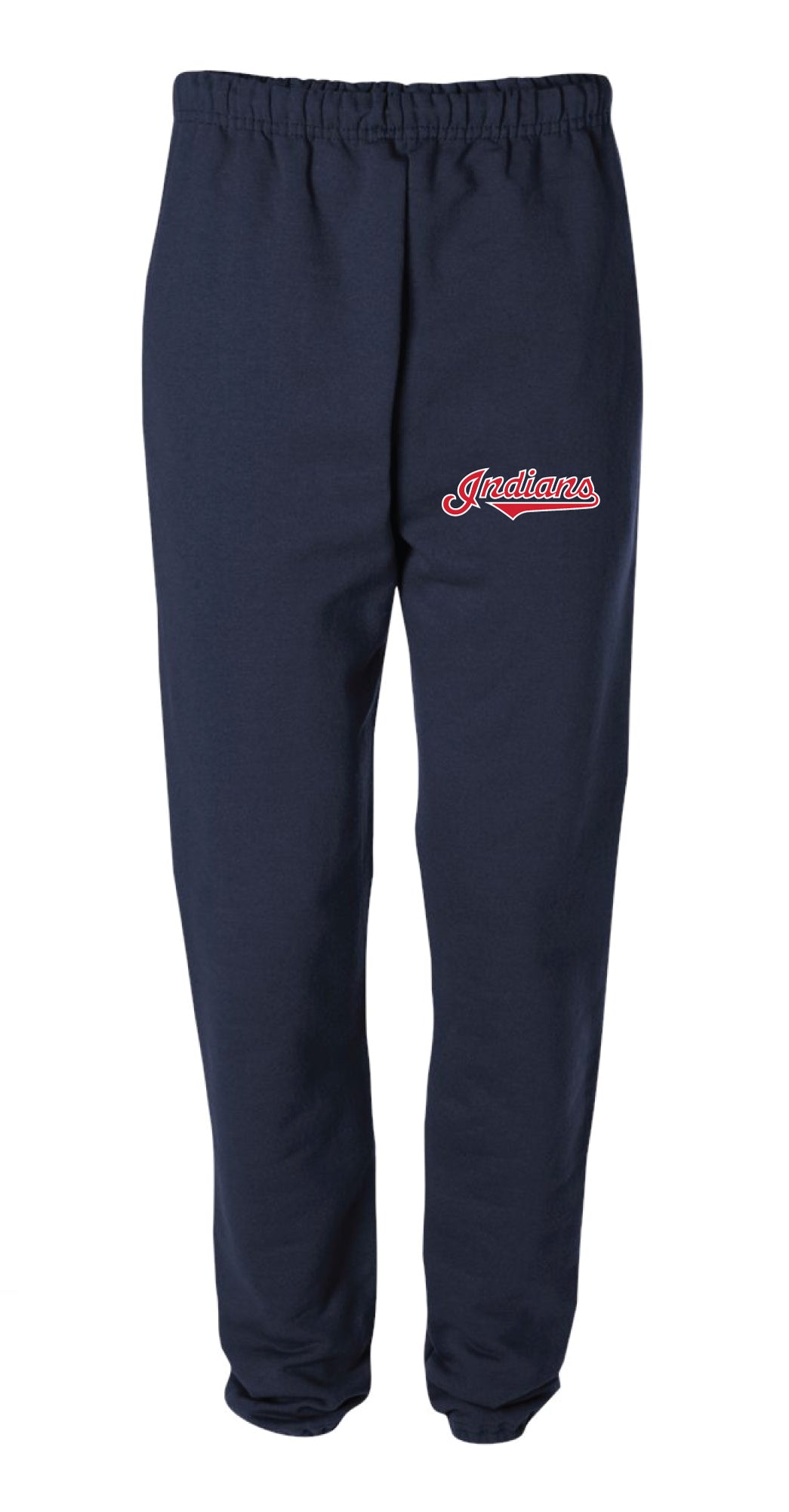 Indians Baseball Cotton Sweatpants - Navy - 5KounT2018