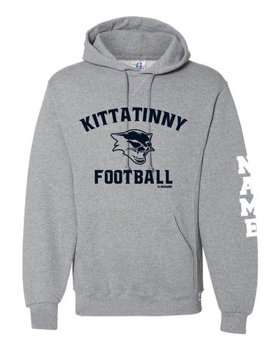 Kittatinny Football Russell Athletic Cotton Hoodie - Gray - 5KounT2018