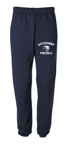 Kittatinny Football Cotton Sweatpants - Navy - 5KounT2018