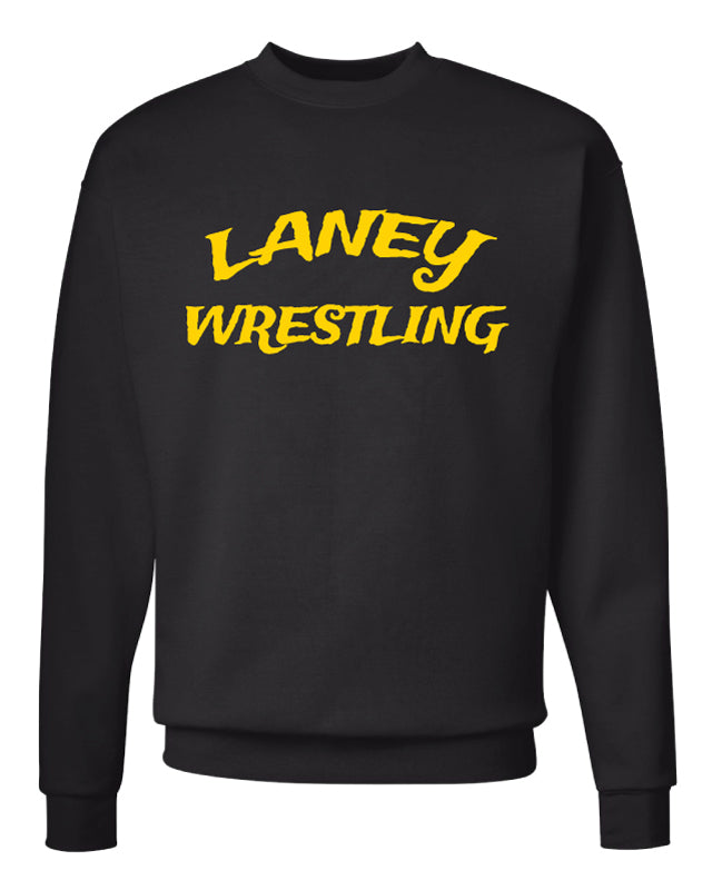 Laney Wrestling Crewneck Sweatshirt - Black - 5KounT