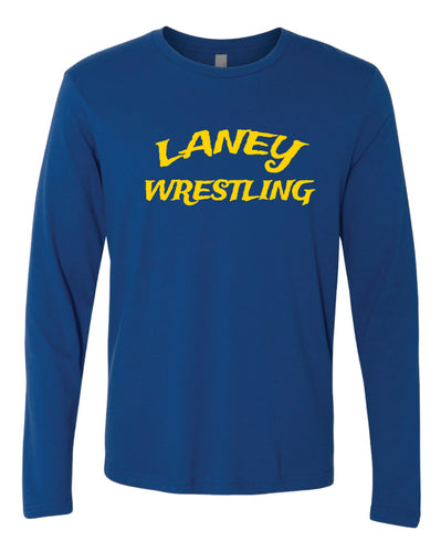 Laney Wrestling Long Sleeve Cotton Crew - Royal - 5KounT