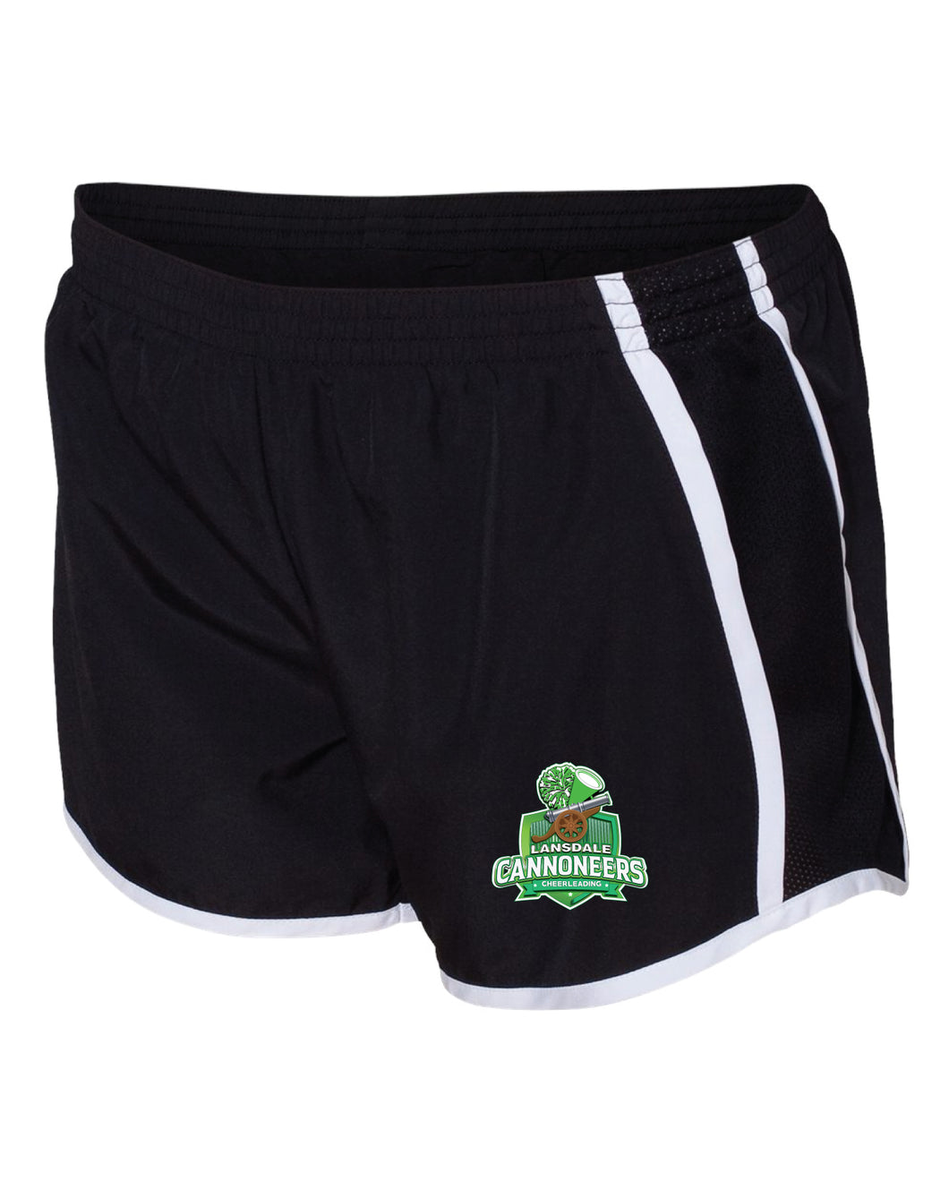 Cannoneers Cheer Athletic Shorts - Black - 5KounT2018