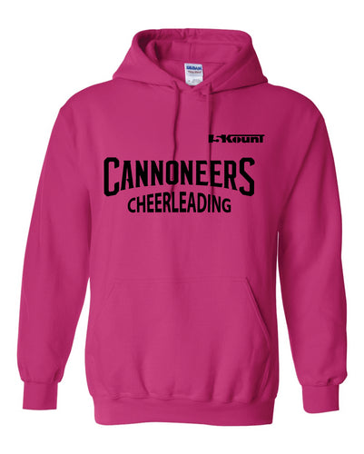 Cannoneers Cheer Russell Athletic Breast Cancer Awareness Cotton Hoodie - Pink - 5KounT2018