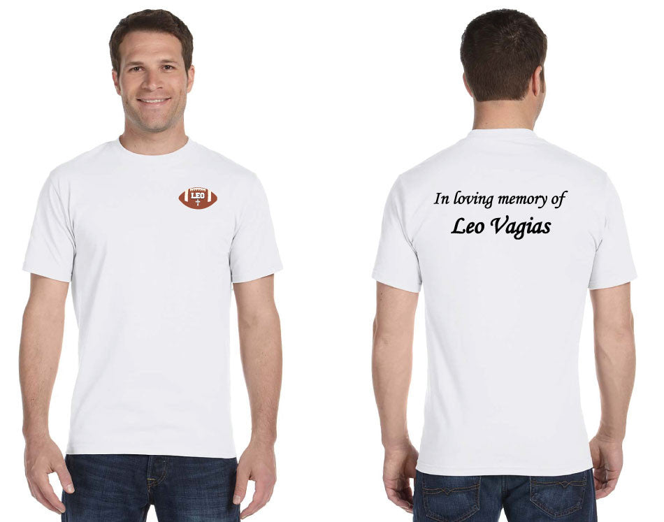 In loving memory of Leo Vagias - White Tee - 5KounT
