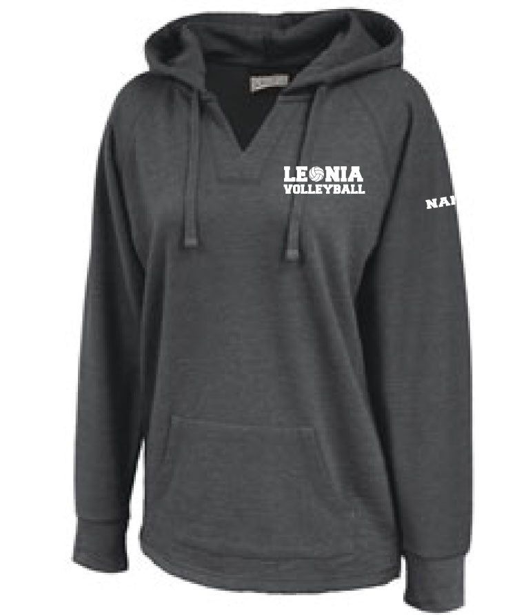 Leonia Lady Lions Volleyball - Volley Hoodie - 5KounT