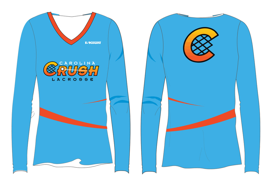Crush Lacrosse Sublimated Long Sleeve Shirt - 5KounT