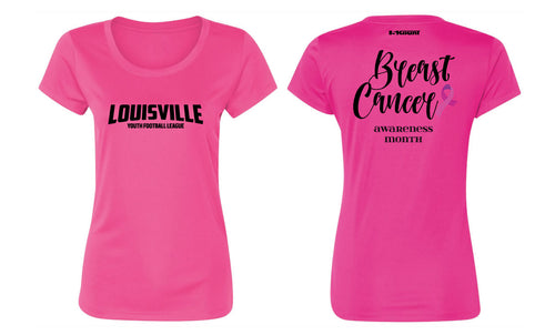 Louisville Football Women's DryFit Performance Tee - Sport Charity Pink - 5KounT2018
