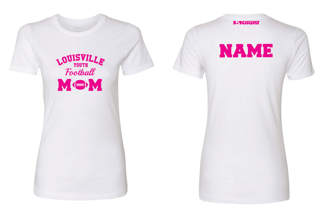 Louisville Football Cotton Women's Crew Tee Cheer Mom