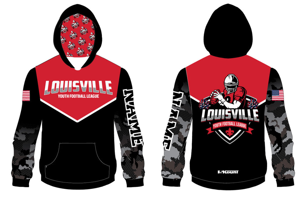 Louisville-Football Sublimated Hoodie