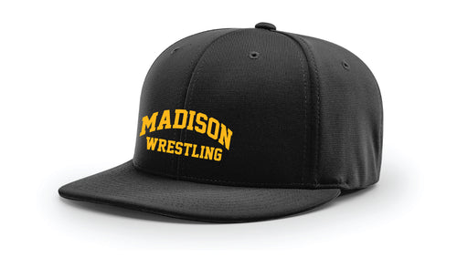 Madison Wrestling FlexFit Cap - Black / Maroon - 5KounT2018