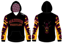 Madison Wrestling Sublimated Hoodie - Black - 5KounT2018