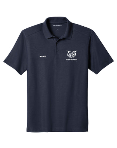 Hanmer School Men's Polo Shirt - Navy - 5KounT