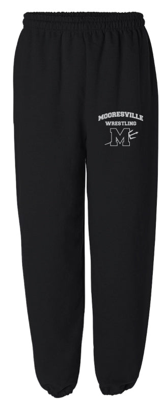 Mooresville HS Cotton Sweatpants - Black - 5KounT