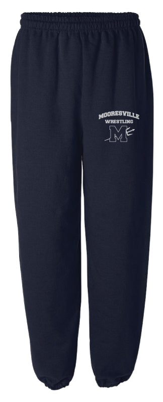 Mooresville HS Cotton Sweatpants - Blue - 5KounT