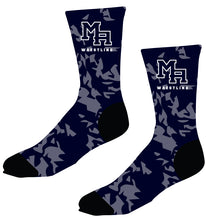 Mount Airy Middle School Sublimated Socks - Blue - 5KounT