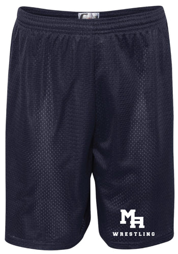 Mount Airy Middle School Tech Shorts - Blue - 5KounT