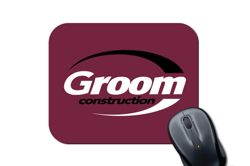 Groom Construction Sublimated Mousepad - 5KounT
