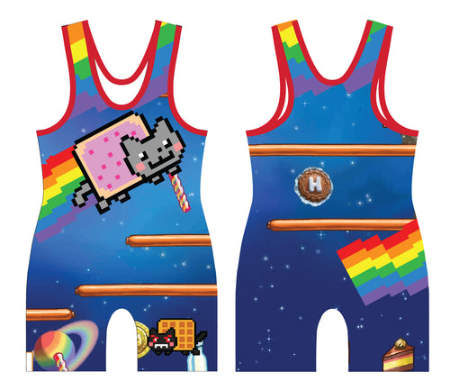 Rainbow Cat Sublimated Singlet - 5KounT2018