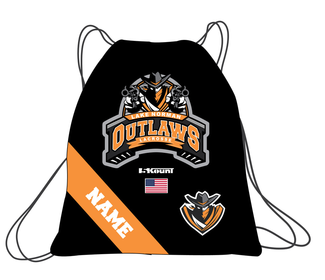 Outlaws Lax Sublimated Drawstring Bag - 5KounT2018