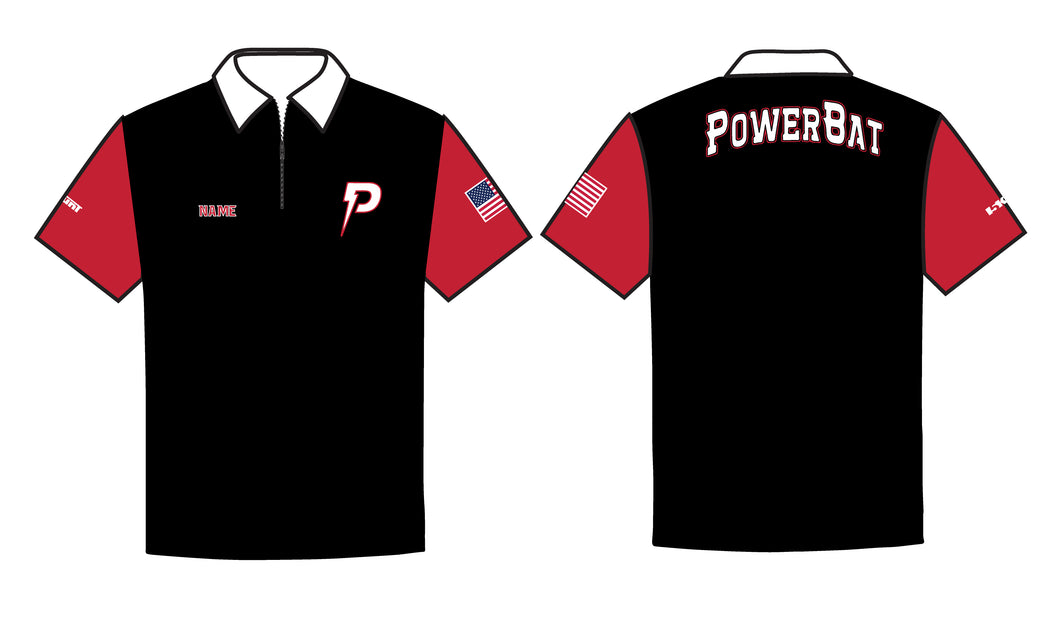 PowerBat Baseball Sublimated Polo Shirt - 5KounT