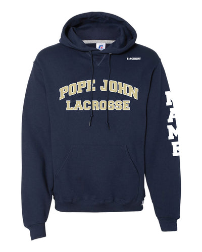 Pope John Lax Russell Athletic Cotton Hoodie - Navy - 5KounT2018