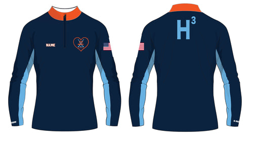 H3 Field Hockey Sublimated Quarter Zip - 5KounT