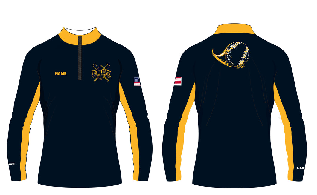 Saddle Brook Baseball Sublimated Quarter Zip - 5KounT