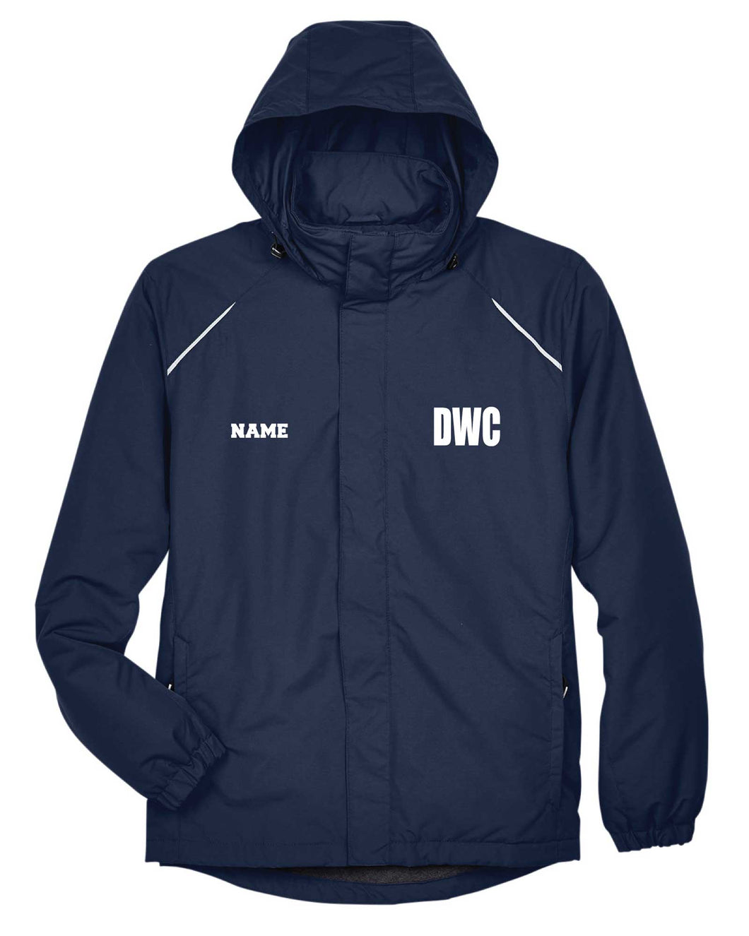 Driller Wrestling Club Rain Jacket - Navy - 5KounT