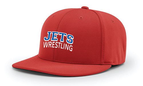 NC Jets Wrestling FlexFit Cap - Blue / Red - 5KounT