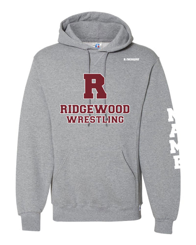 Ridgewood Wrestling Cotton Hoodie - Gray - 5KounT
