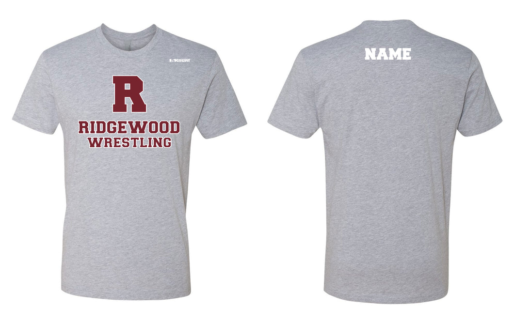 Ridgewood Wrestling Cotton Crew Tee - Gray - 5KounT