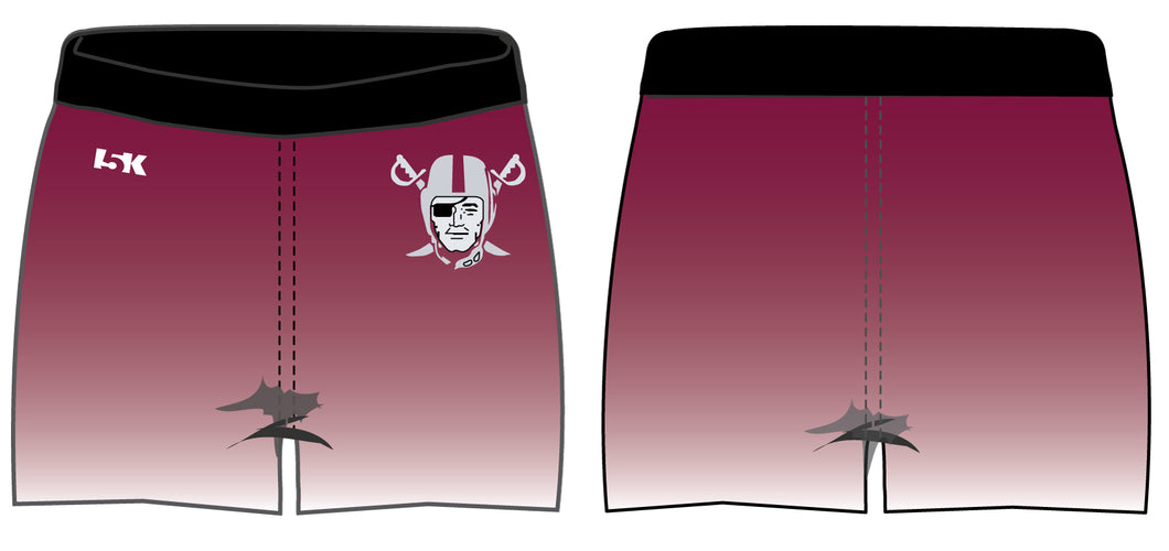 Raiders Sublimated Shorts - Ombré - 5KounT