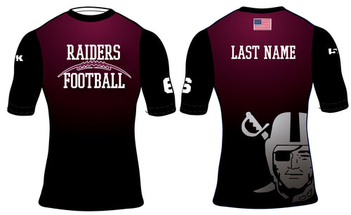 Raiders Football Sublimated Raglan Shirt - 5KounT