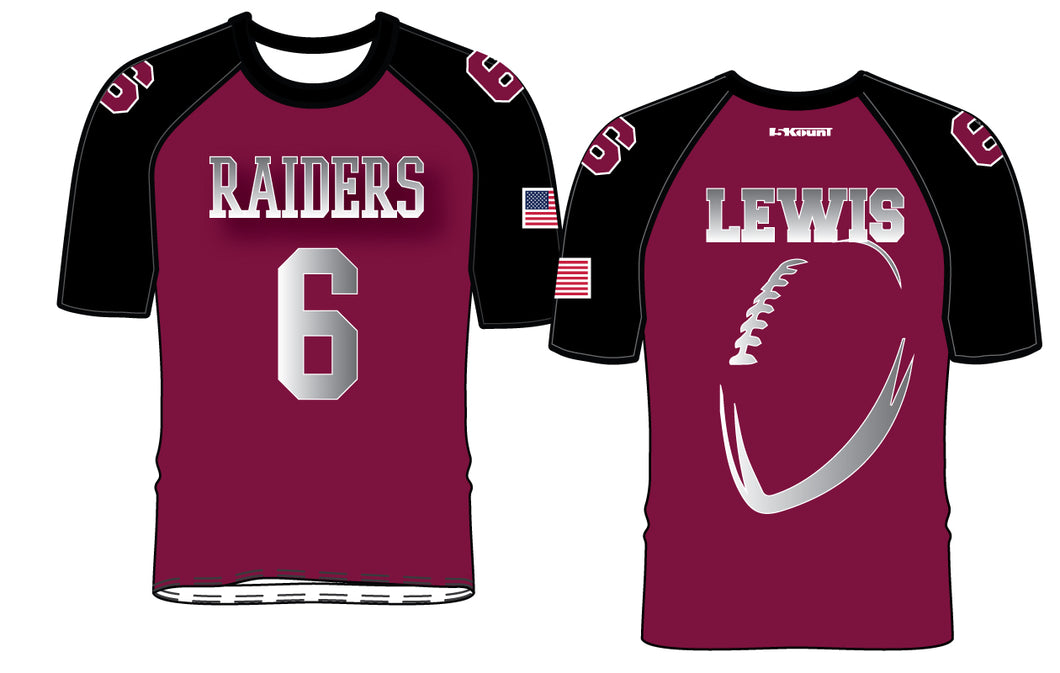 Raiders Football Sublimated Raglan Shirt - 5KounT