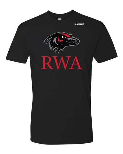 Robbinsville Wrestling Cotton Crew Tee - Black / Youth - 5KounT2018